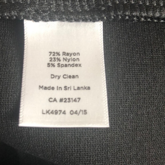 NWOT Talbots black skirt - Picture 4 of 7